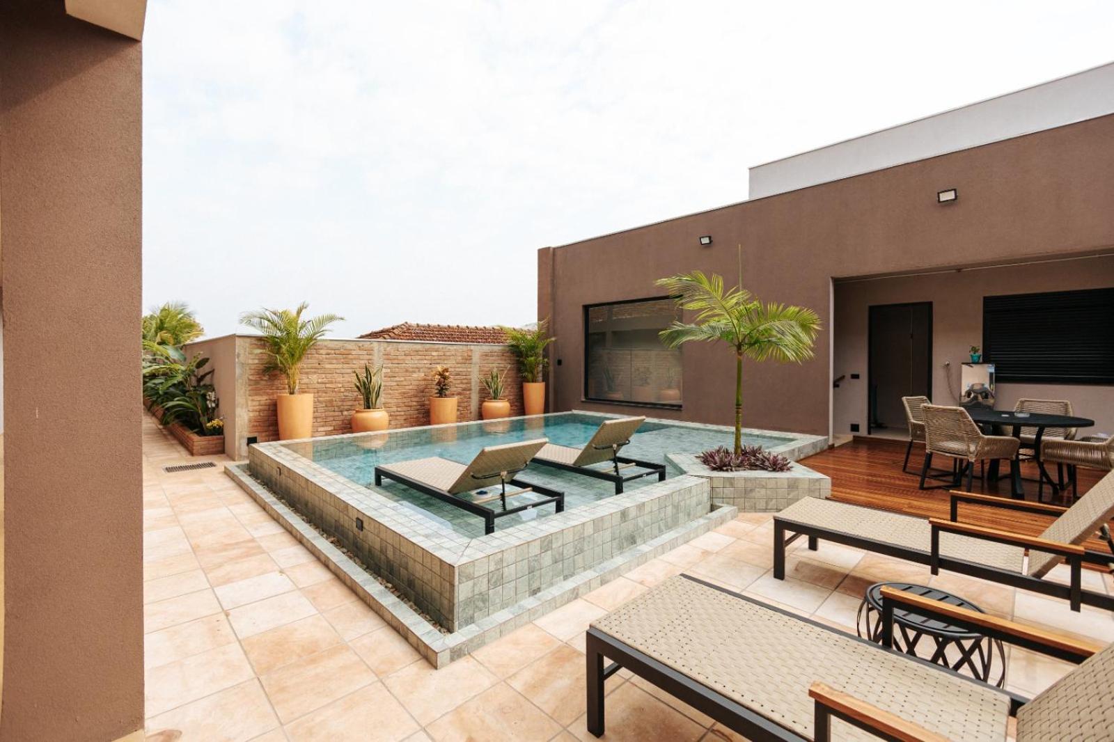 Villa Nova Hotel Ribeirao Claro Exteriér fotografie