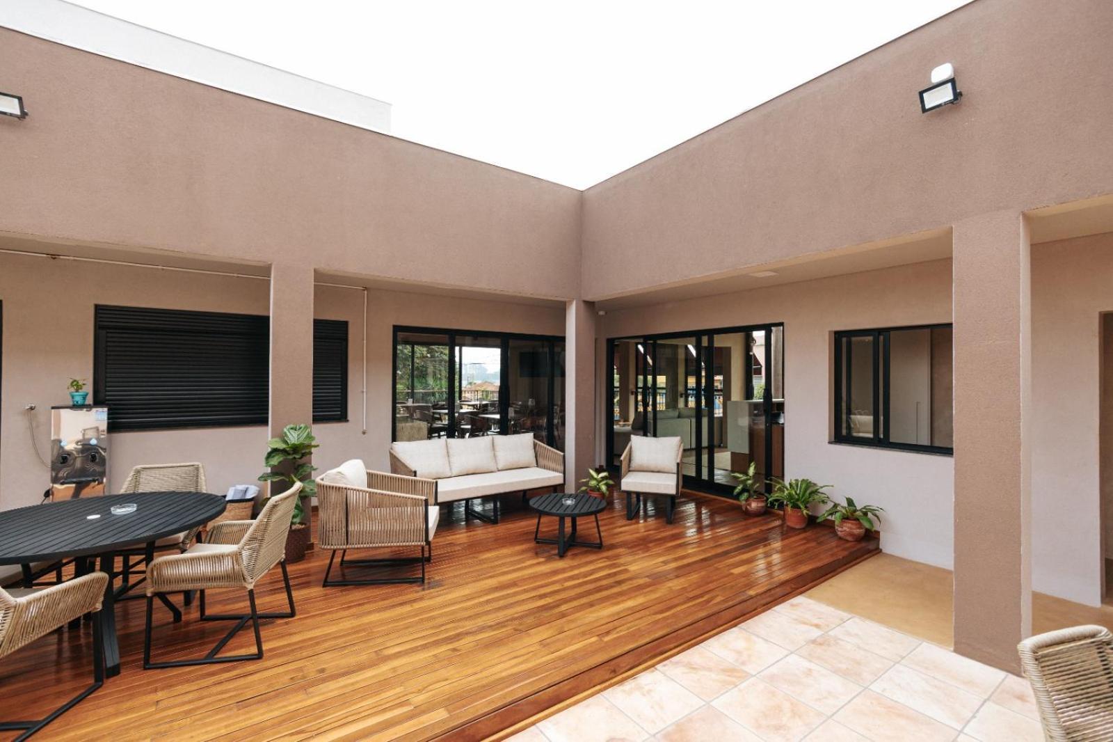 Villa Nova Hotel Ribeirao Claro Exteriér fotografie